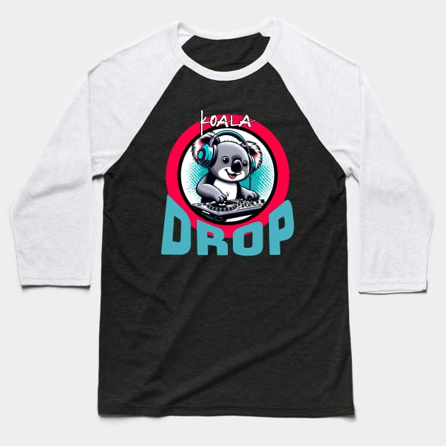 Dj koala Baseball T-Shirt by Create Magnus